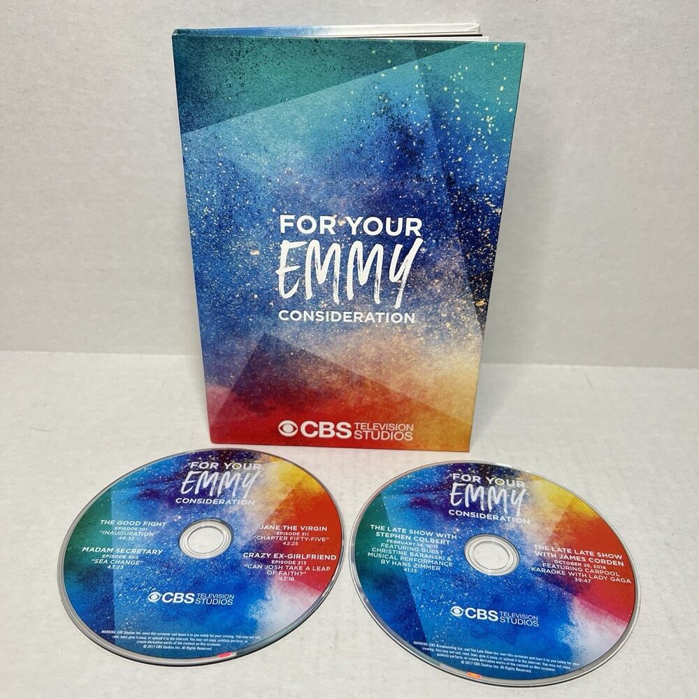 CBS For Your Emmy Consideration 2017 DVD 6 Episodes Various Shows
